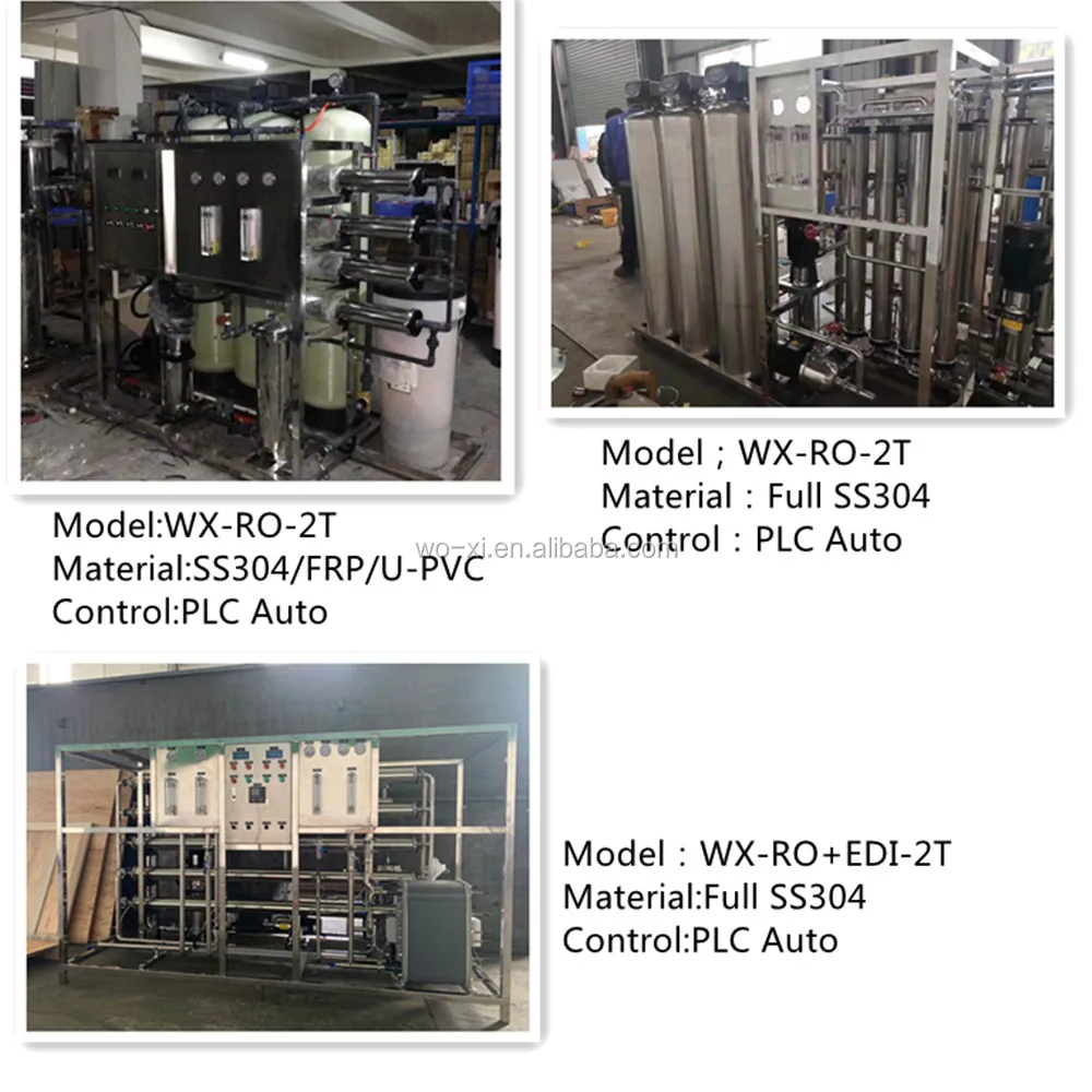 Industrial Water Filter Machine Reverse Osmosis For Borehole Water