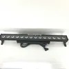 2019 new product led wall washer IP65 waterproof 18x18w rgbwa uv Dot Control fixture dmx512 wash colorful flood stage light
