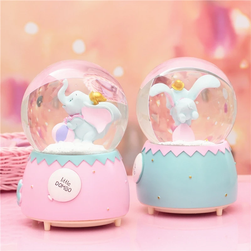 Wholesale Creative Decoration Lamp Birthday Gift Crystal Ball Music Box