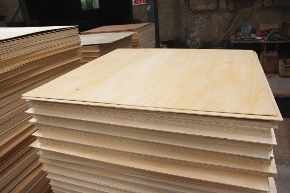 Cheap Plywood Sheet 3mm 5mm Poplar/basswood / Birch Plywood For