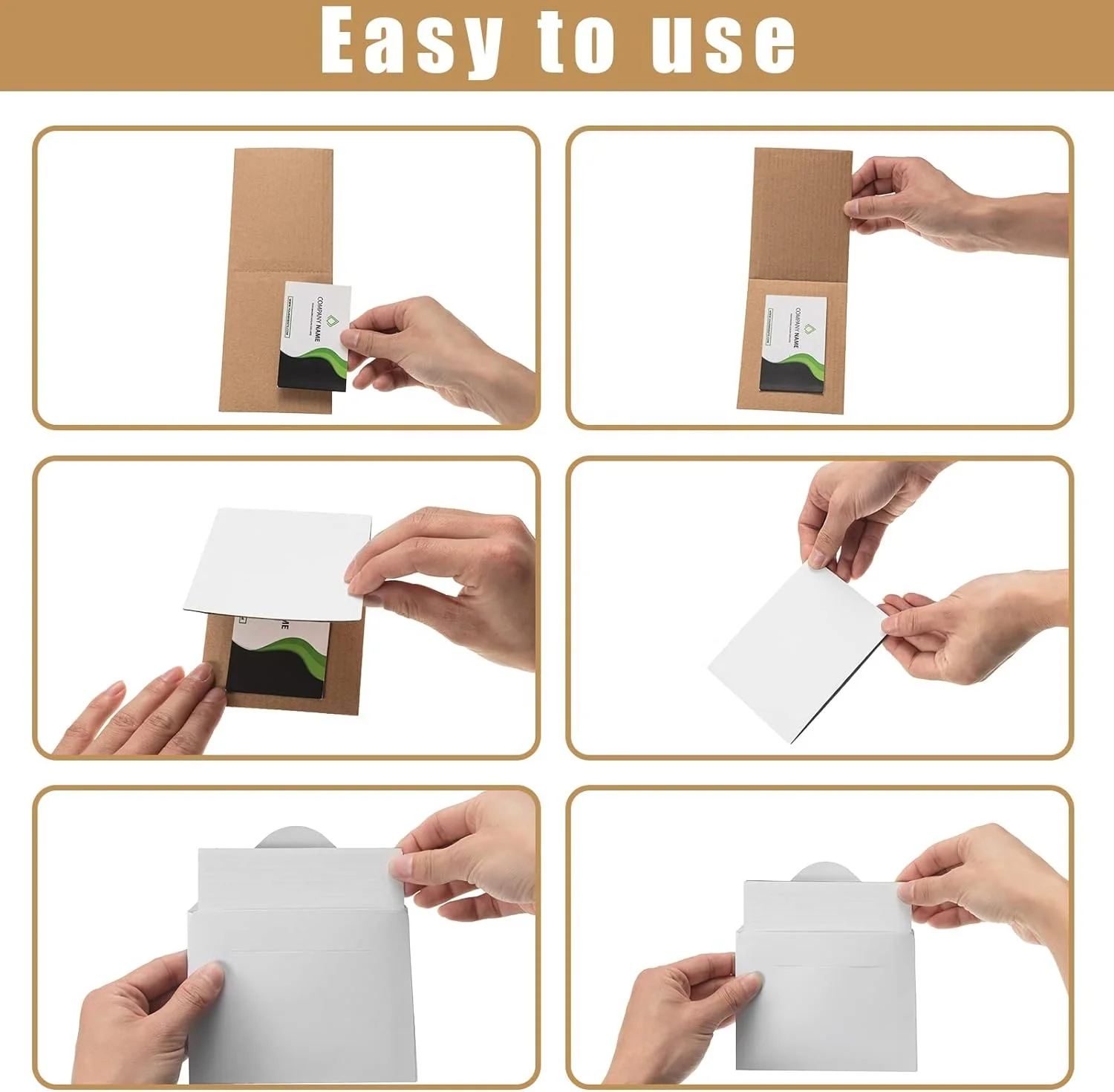 Custom Flat Vending 3 X 4.5" Cardboard Sleeve Folder Cardboard Inserts