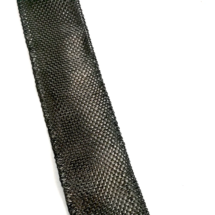 Electrical Conductivity Abrasion Resistance Tape Carbon Fiber Webbing