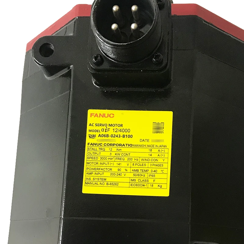 A06B-0243-B100 Fanuc Original AC Servo Động Cơ A06B-0243-B100 100% Thử Nghiệm Ok