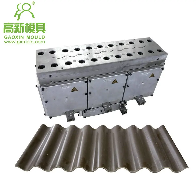WPC roof extrusion mould / second hand plastic flooring extrusion mould / WPC profile extrusion mould