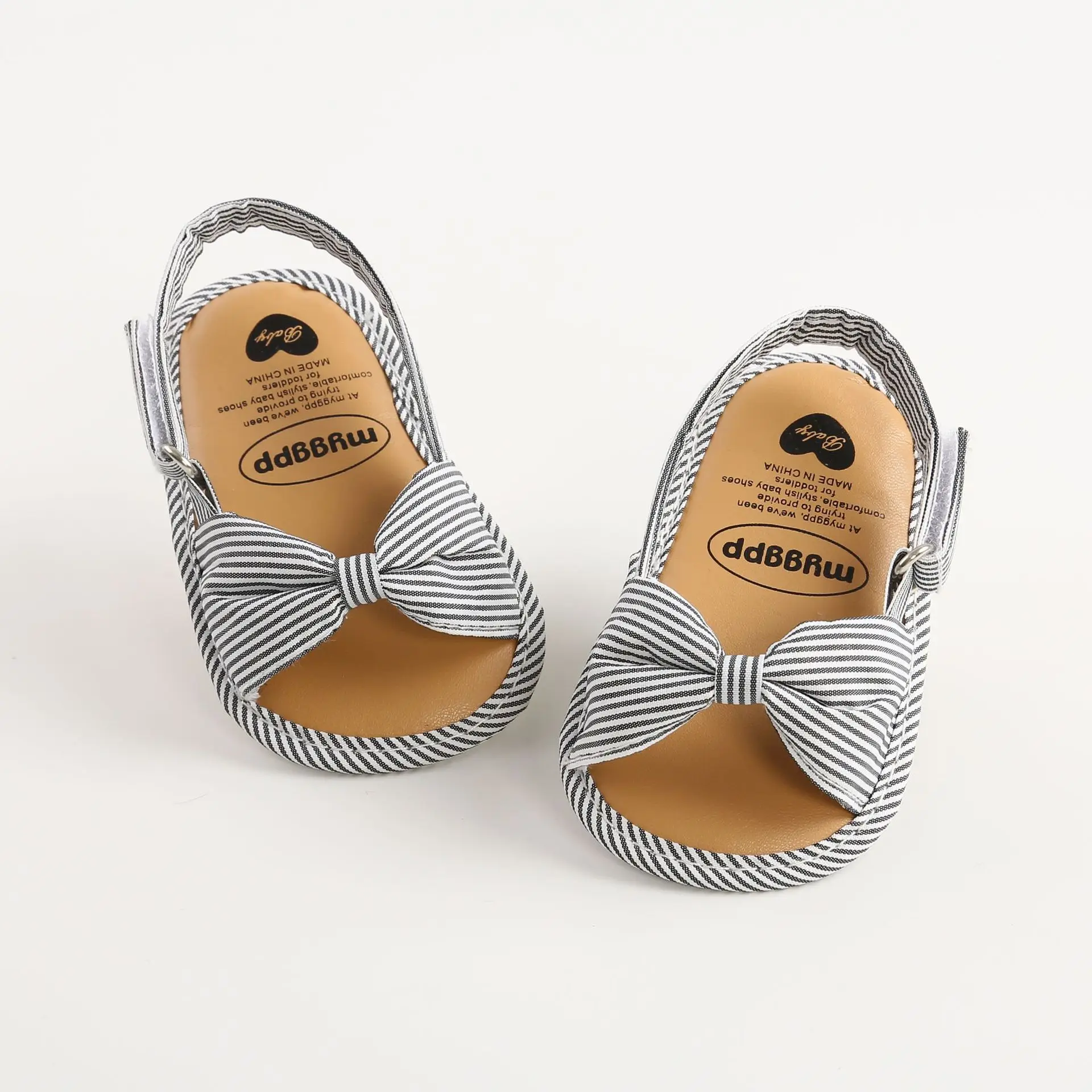 Wholesale Soft Sole  Buckle Prewalking  Baby Girls Infant Sandals  Dress Princess Slippers Mary Jane Shoes factory