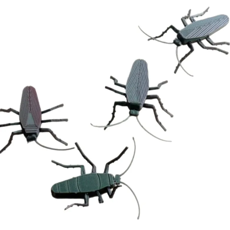 3D Printed Assembly Realistic Cockroach Insect Prop Funny Prank ...