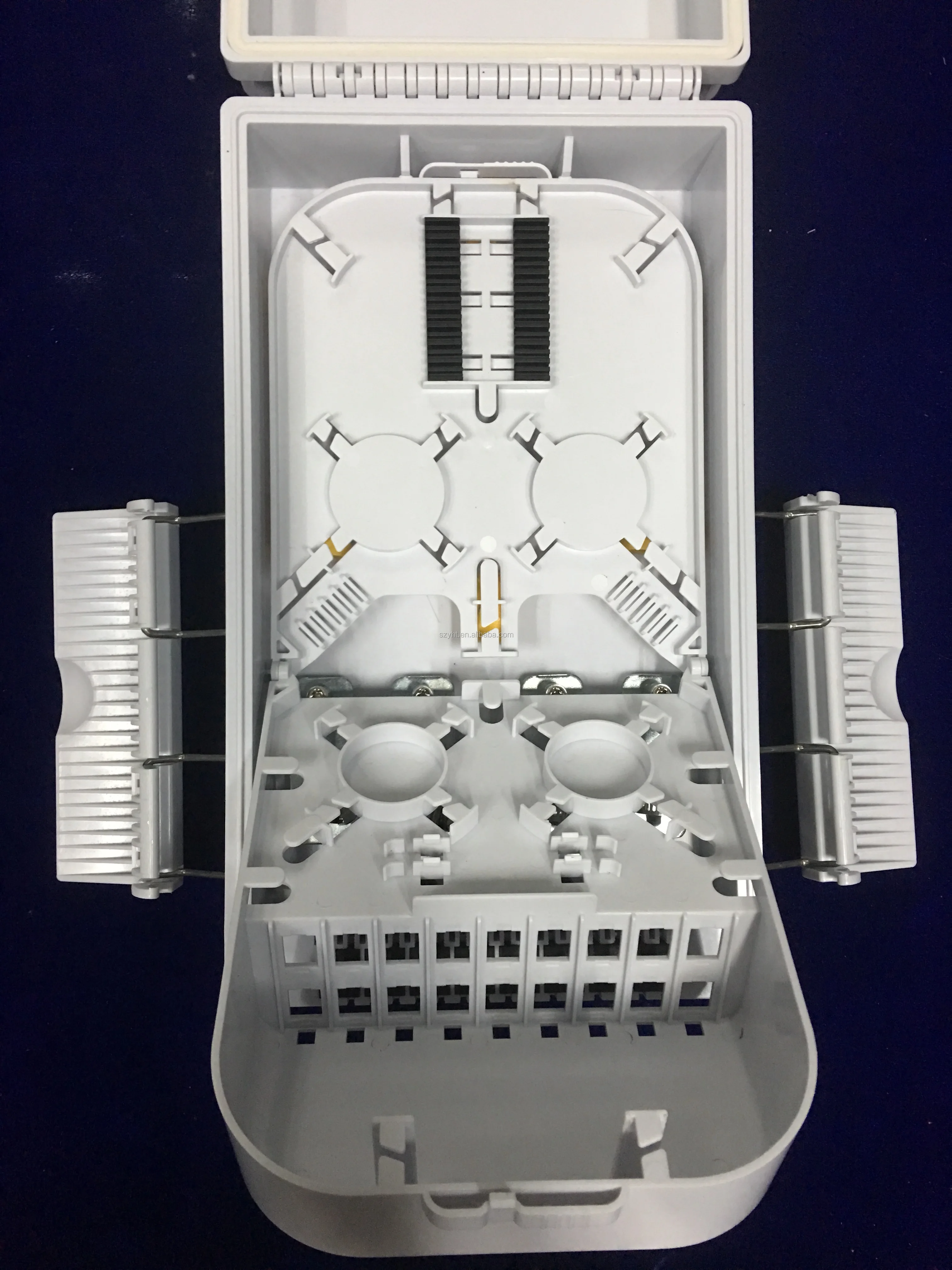 IP65 Caja Terminal Nap box 16 Puertos Fibra Optica OTB 16 Cores FAT FTTx FTTH Distribution Box