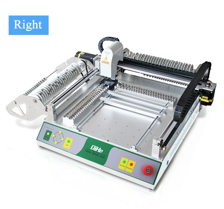 IC Electronic Component Automated Assembly Line SMD Pick and Place Machine Small Manufacturing Ideas Solder Paste Printer