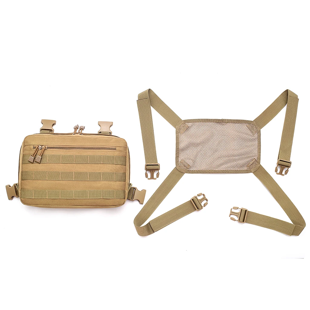 Custom Tactical Chest Rig Bag Street Style Military Combat Molle Pouch ...