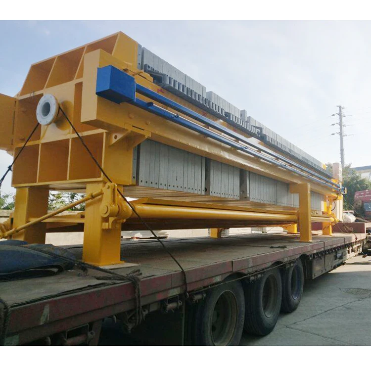Automatic Chamber Filter Press Machine Hydraulic Recessed Plate Filter ...