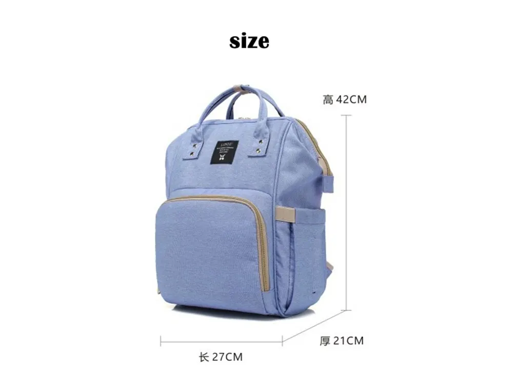 product-New Arrival Multi-Function Poly Waterproof Mommy Baby Diaper bag Outdoor travel Portable ant-1