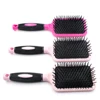 Hot Selling Colorful Cushion Paddle Air Brush Professional Printing Colors Tangle Stylish Hair Brush For Women
