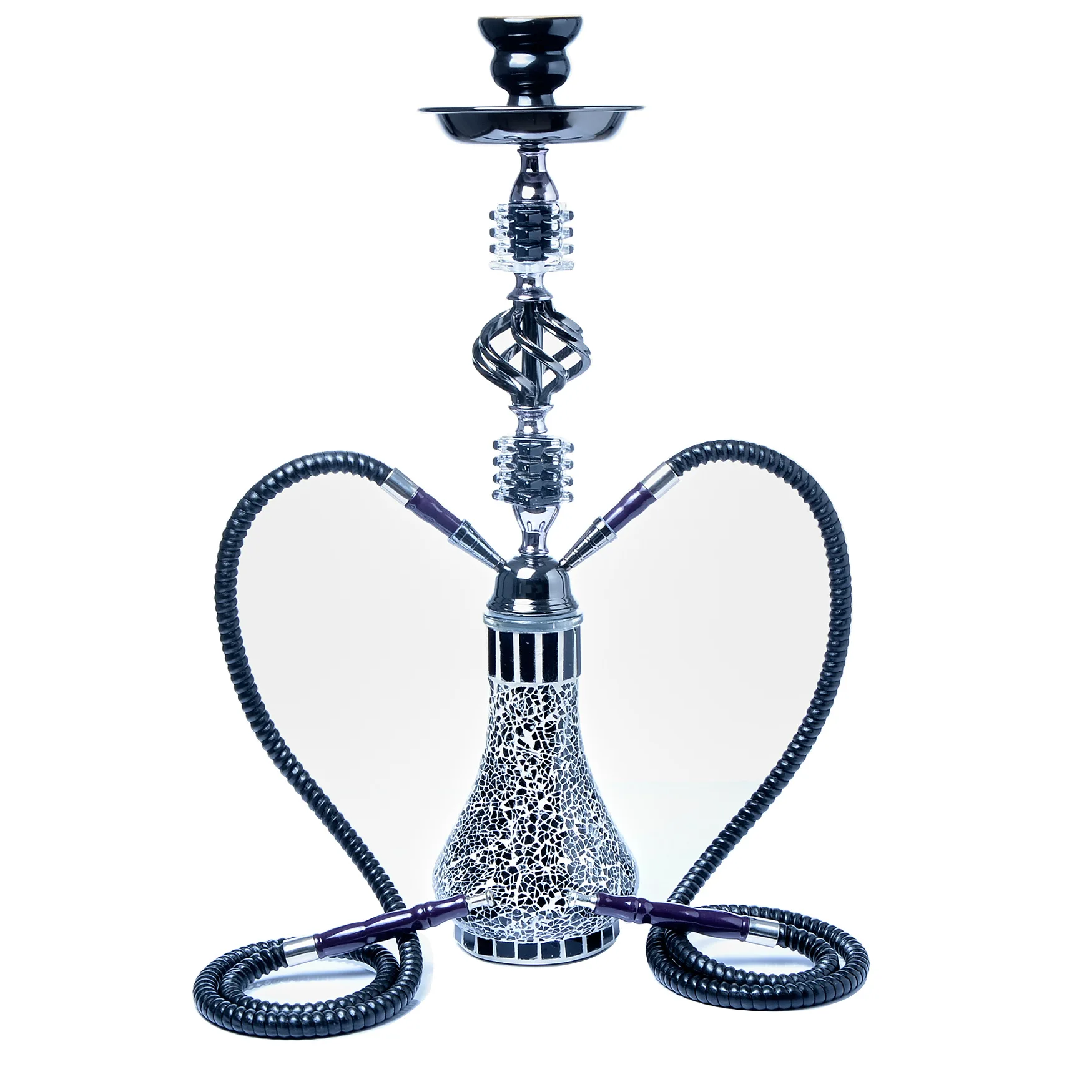glass hookah foreign trade hookah set,large arabian double pipe