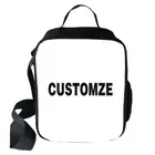 Wide open unicorn insulated picnic blank sublimation lunch cooler bag