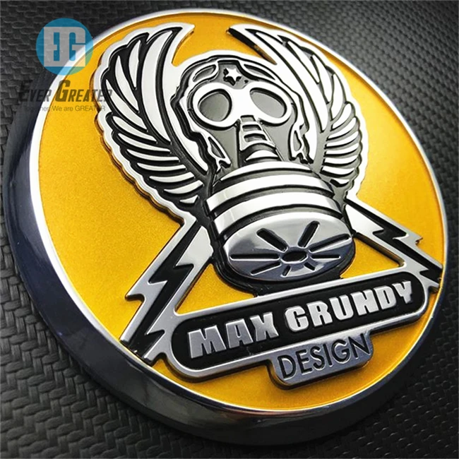 Custom Aluminum Emblem Metal Logo Metal Logo For Cars And Machines