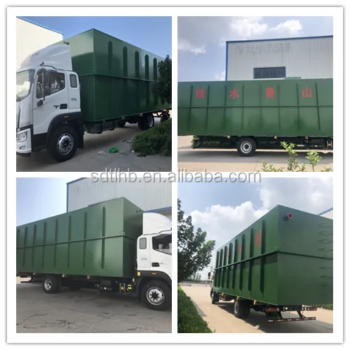 Domestic sewage laundry waste water treatment plant sewage treatment unit