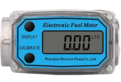 4 Digits Mechanical Gas Petroleum Flow Meter Diesel Fuel Oil Flowmeter