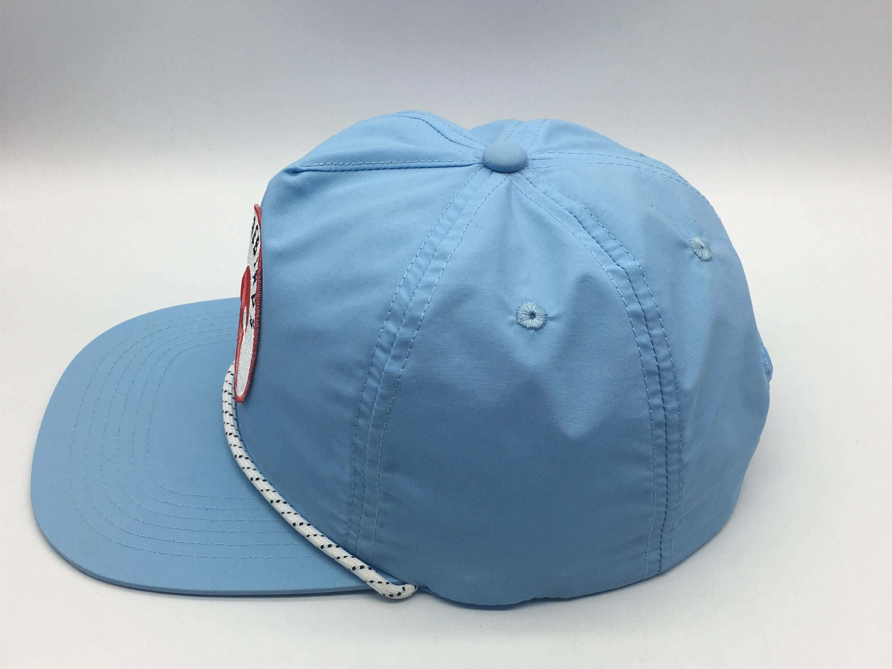 Wholesale Fashion Hat Custom Your Own Logo Rope Nylon Snapback Caps ...