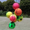 60mm Multi Colors Fitness Wrist Boomerang Ball,Popular Rubber Ball Bouncing Wrist