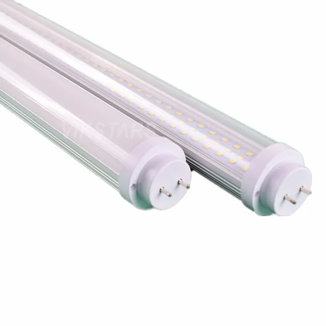 Super bright V type t8 45w t12 tube 8ft LED freezer cooler tube light fixture for walk in cooler direct replacement  T12