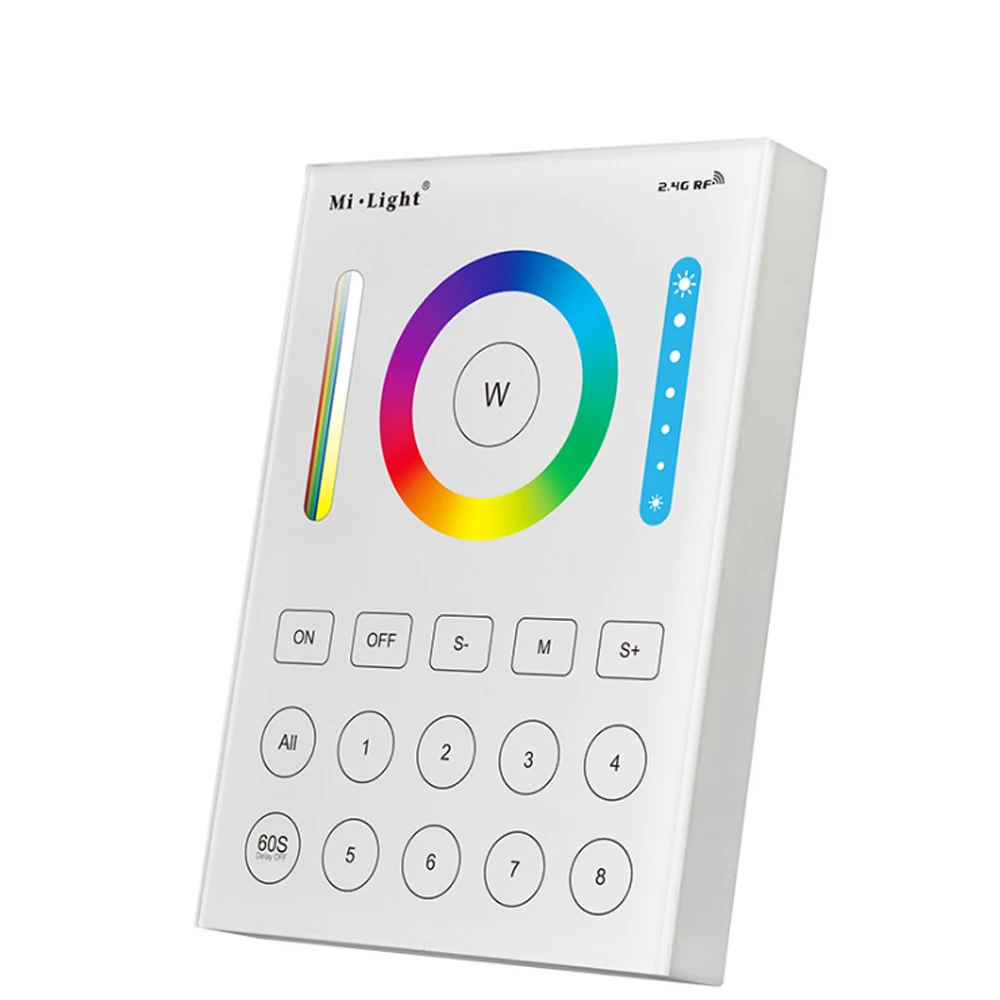 Milight B8 8-Zone Smart Panel Remote Controller 3V Wireless 2.4GHz LED Bulb Controller