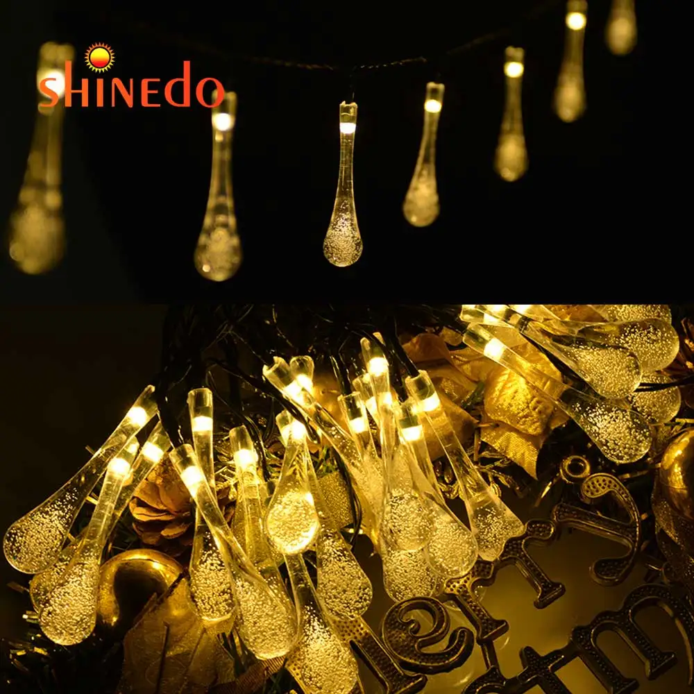Interesting  LED Solar Lamp Power LED String Fairy Lights Solar Garlands Garden Christmas Decor For Outdoor