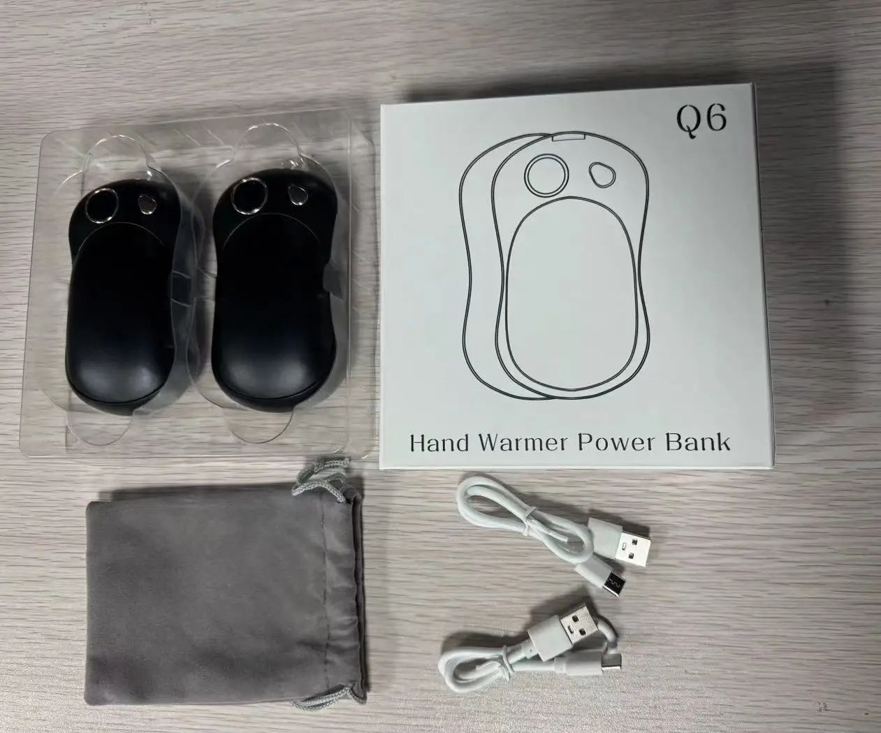 Hand Warmer, USB, 10000mAh, Portable - detail 2