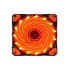 120mm PC Computer 16dB Ultra Silent 15 LEDs Case Fan Heatsink Cooler Cooling w/ Anti-Vibration Rubber,12CM Fan,12VDC 3P IDE 4pin
