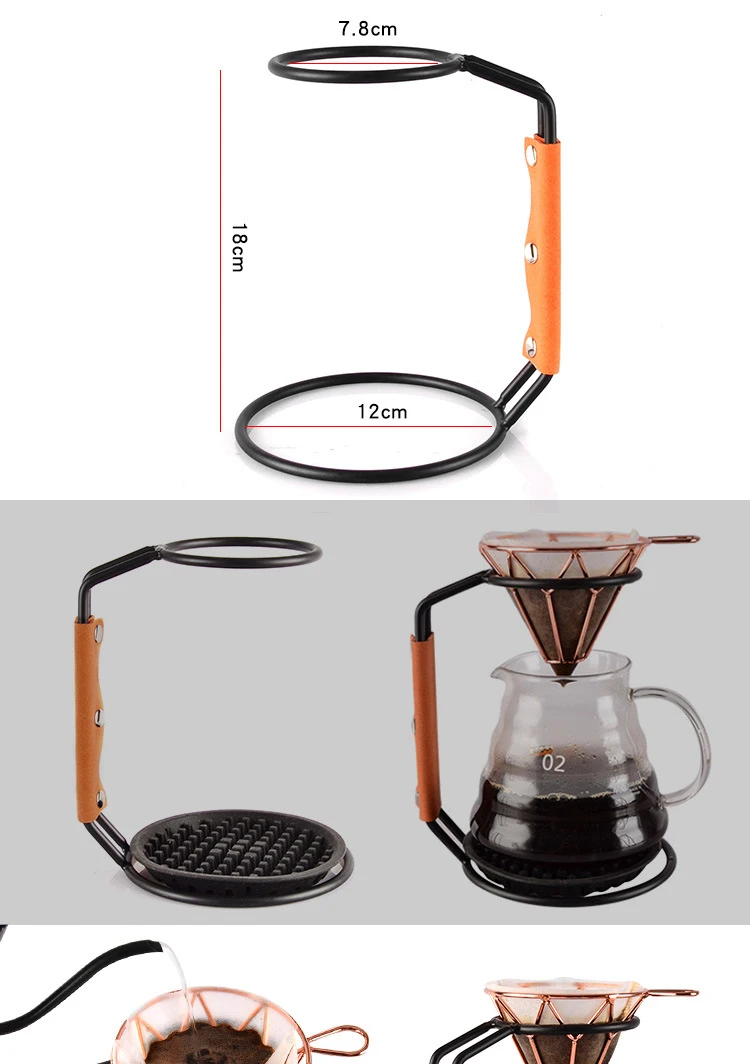 Metal Coffee Dripper Holder Eco Coffee New Adjustable V60 Pour Over