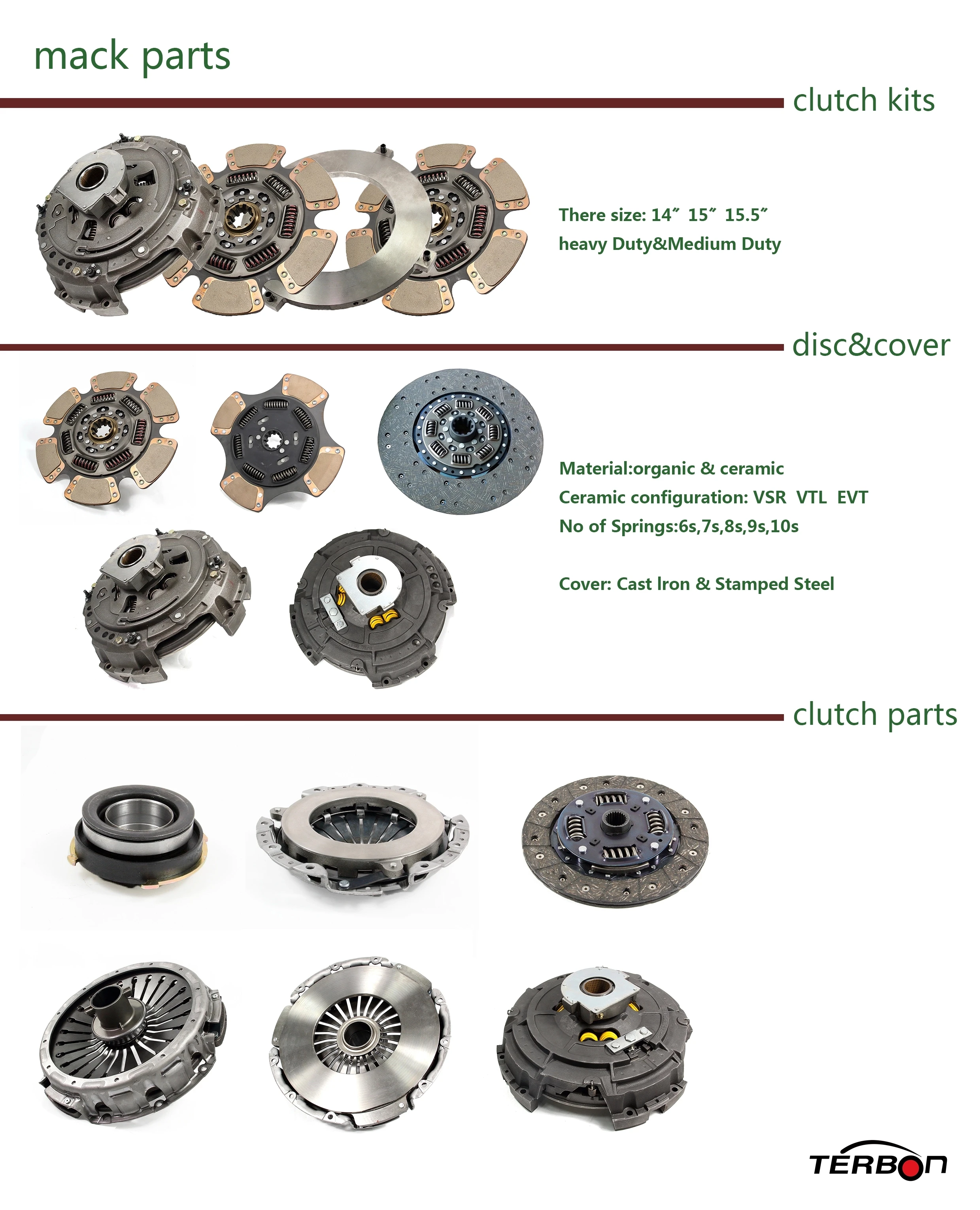 15.5"x 2" Heavy Duty Truck Clutch Assemy 380mm Clutch Kit 20892525 Buy 20892525 Clutch Kit