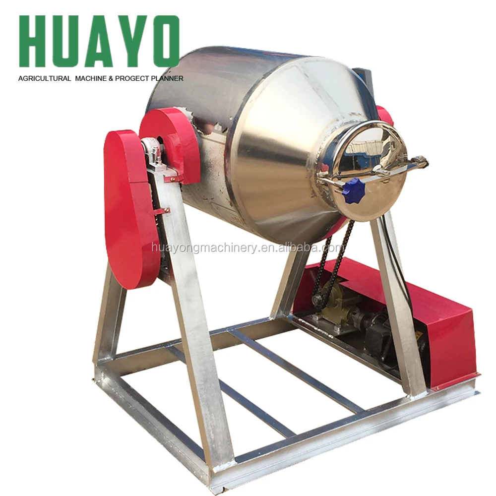 Electric Type Stainless Steel Drum Mixer/food Powder Mixer/chemical