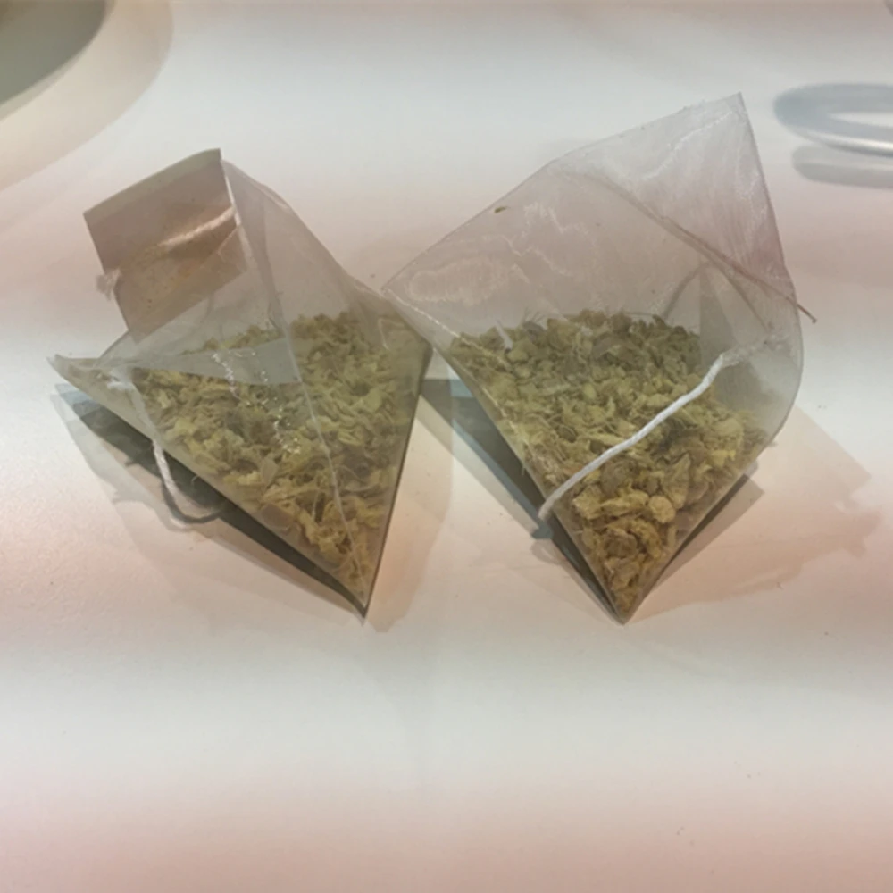 ginger dices  tea bag 2