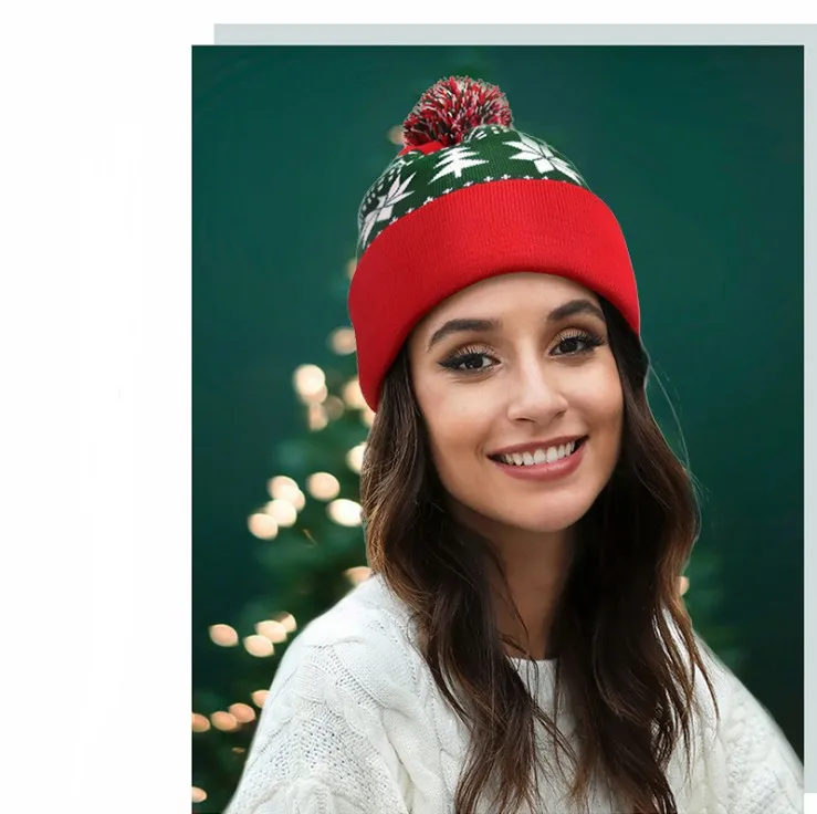 Holiday knit hats Clearance