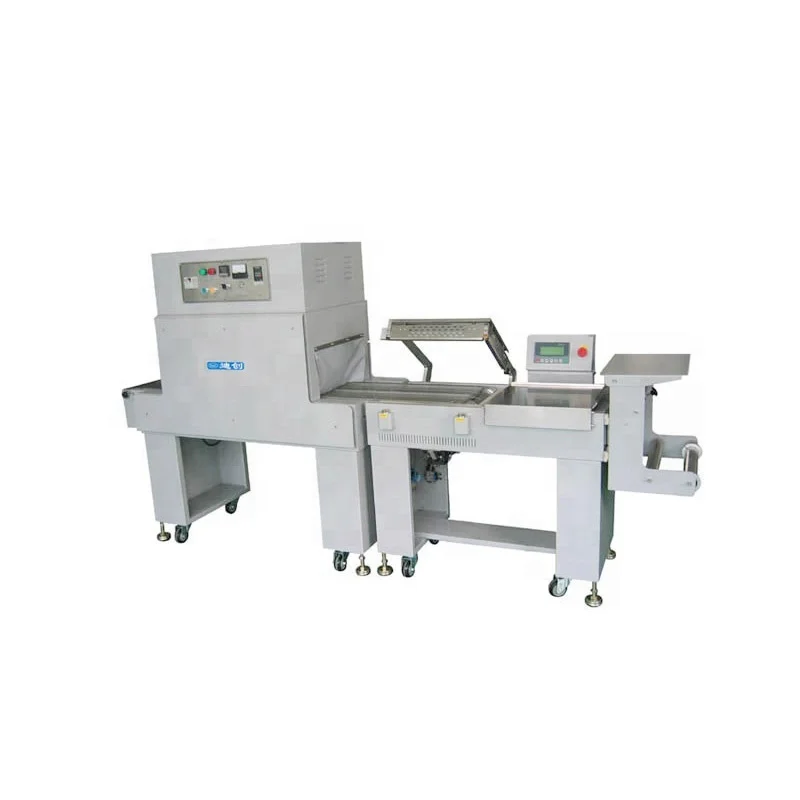 Semi-Automatic Heat Seal Shrink Wrap Tunnel Packaging Shrink Wrapping Machine