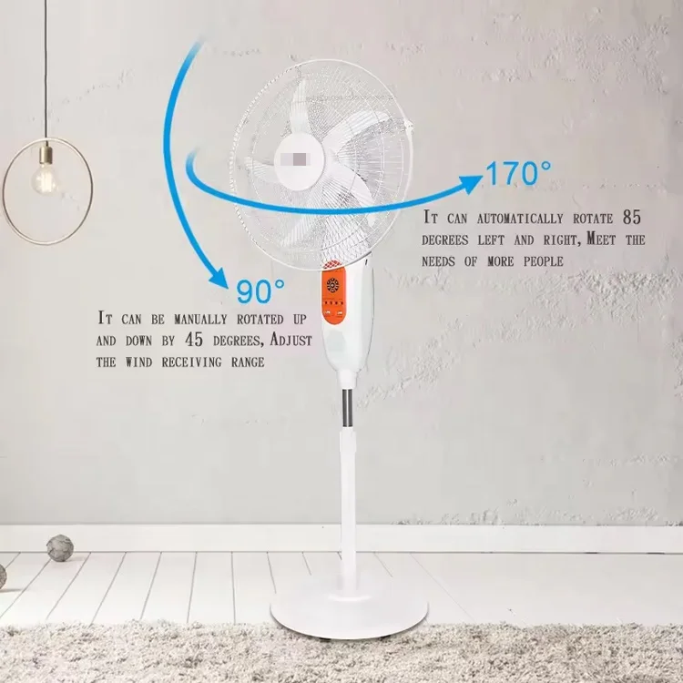 Control Solar Rechargeable Fan, LED, 18W, plastic - detail 6