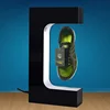 2019 Modern Attraction Customized LED Light Rotating floating Sneaker Stand For Shop, Magnetic Levitation Shoe Display/