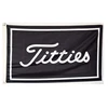 Titties Golf Logo Golfer Ball Man Cave Strip Club 3X5FT Banner Flag