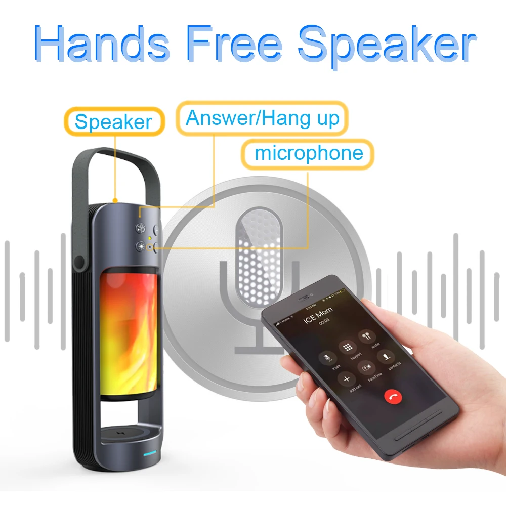 home tws speakers wireless Built-in microphone handfree - ANKUX.COM