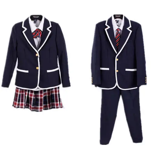 Factory Customized Comfortable School Uniforms Design With