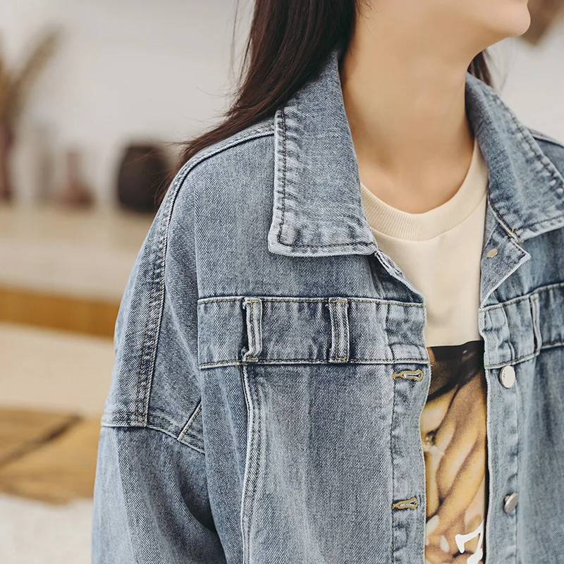 High Quality Blue Oversized Denim 