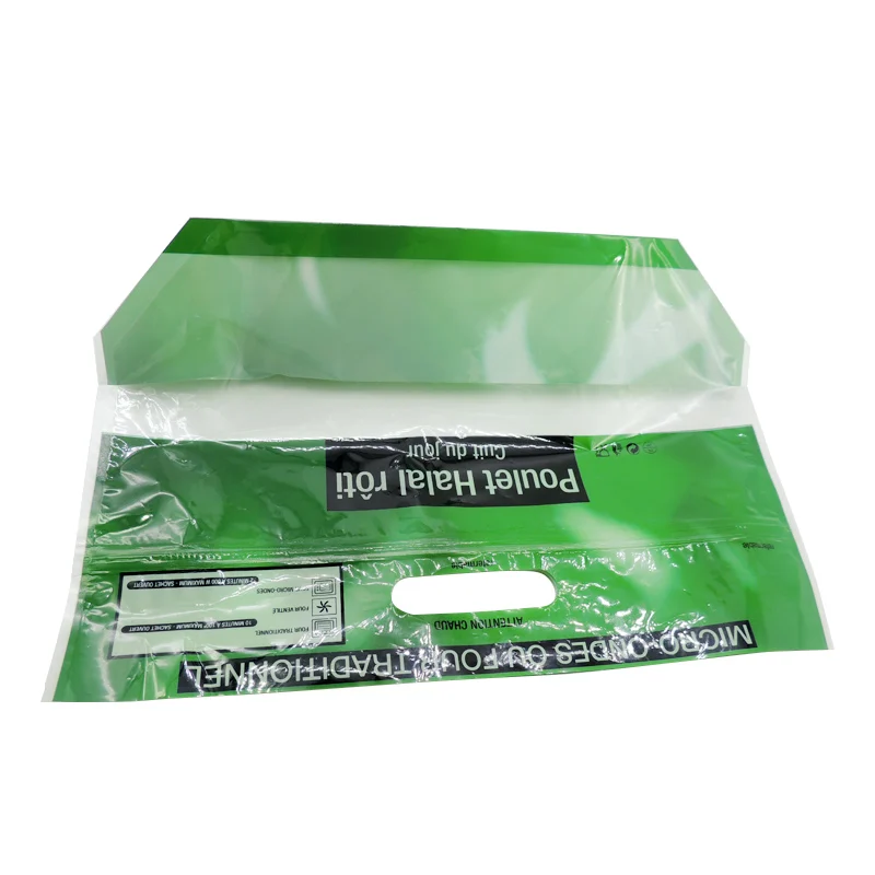 Custom Plastic Zipper Hot Chicken Bags/ Roasted Chicken Packaging Bag