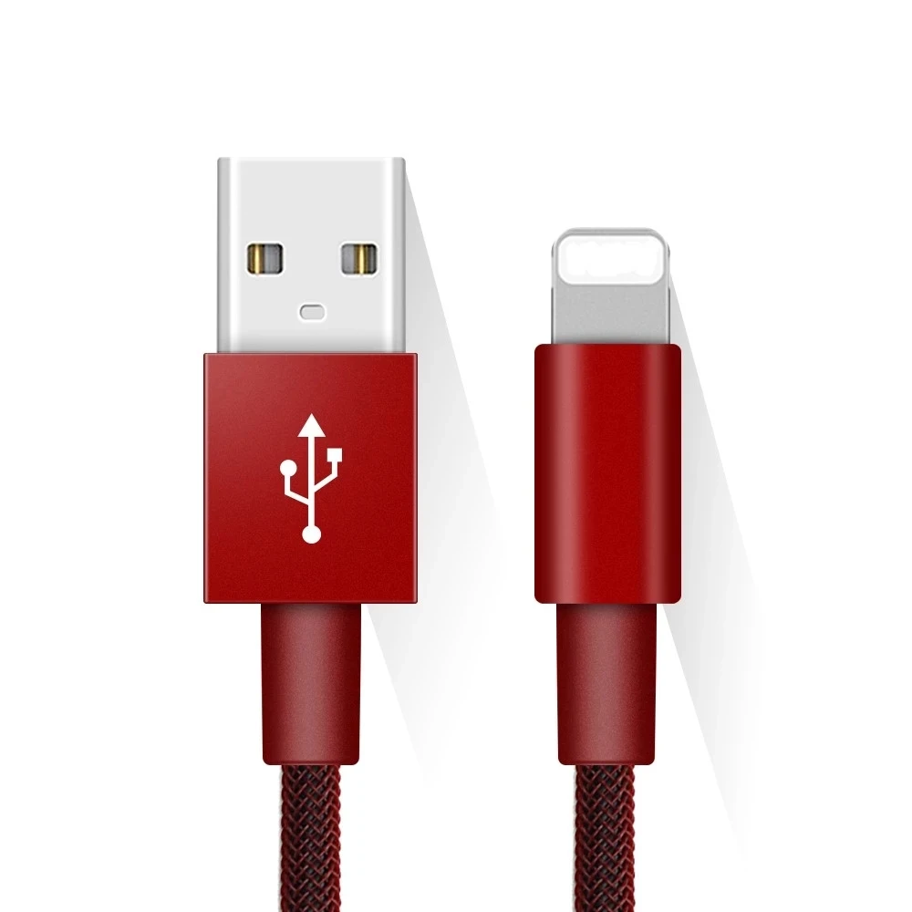 Data Cable Charging USB Cable Original Mfi Certified USB Cable For Lightning With Nylon Braided Made For iphone/ipad/ipod