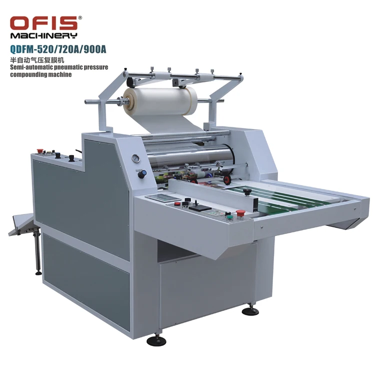 OFIS Automatic Paper Cutting Hot and Cold Laminating Machine with Side Cutter