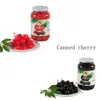 Hot sale maraschino cherries for ice cream topping in syrup with stem
