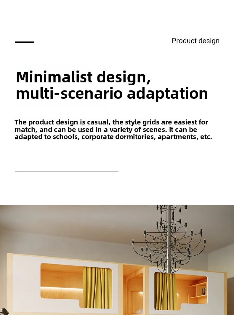 product custom metal material solid wood space capsule bunk bed kids and students apartment dormitory bunk bed with slide-6