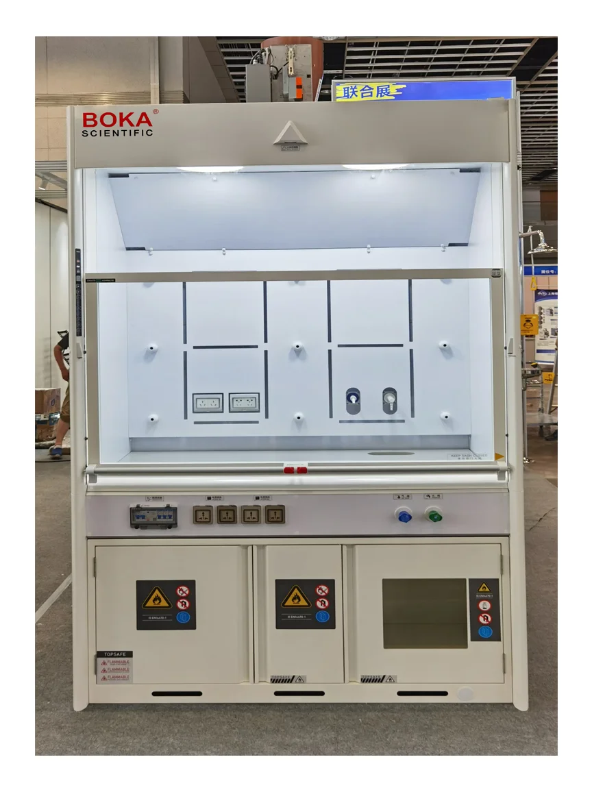 En 14175 Ashare 110 Fume Hood Jb/t6412 Fume Cupboard Ducted Steel