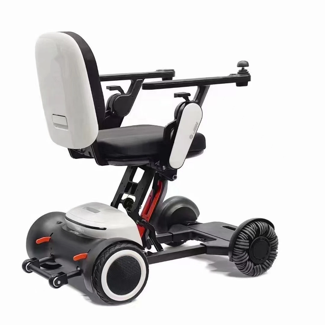 Folding Electric Wheelchair for disable & elderly wireless Remote control  Handicapped Mobility Wheel chairs supplier