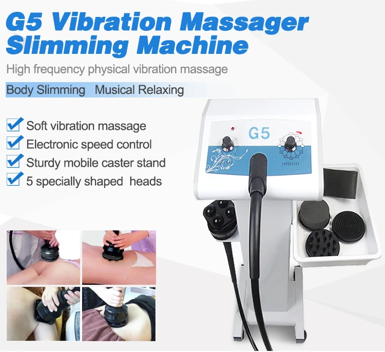 New G5 Massage Machine Weight Fat Loss Vibrating Cellulite Fat Reduction Slimming Machines With 