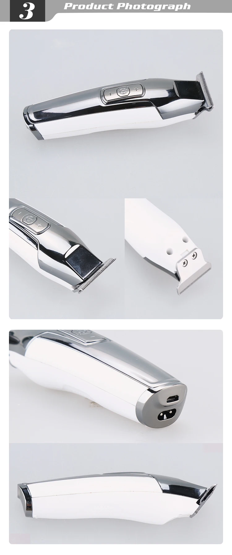 Kemei-5027  Electric Hair Trimmer Clipper Rechargeable Shaver Razor Cordless Adjustable Clipper motor hair clipper Wholesale