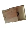 promotion items pine wood CD dvd box ,small wood storage box